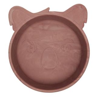 Nuuroo silikonowa miseczka głęboka duża KOALA Rosa Red Mimisia.pl