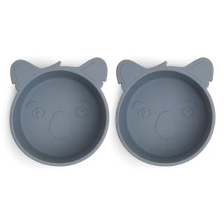 Nuuroo silikonowe miseczki głębokie 2 szt KOALA Bering Sea Mimisia.pl