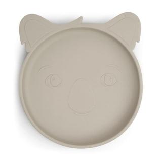 Nuuroo silikonowy talerzyk obiadowy duży KOALA Cobblestone Mimisia.pl