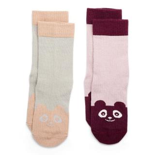 Nuuroo skarpetki z bawełny organicznej 2 PARY FREJA Animals roz. 22-24 cm Mimisia.pl