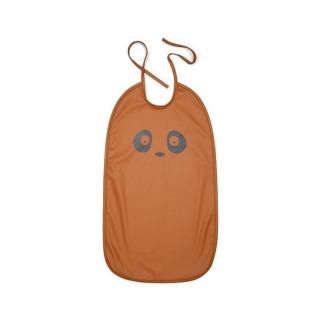 Nuuroo śliniak wodoodporny do pierwszych posiłków długi PANDA Terracotta Mimisia.pl