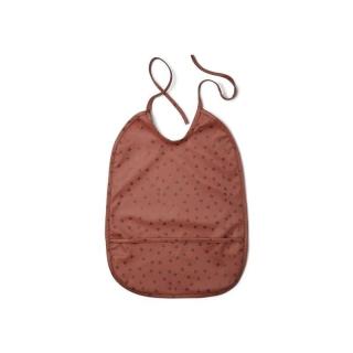 Nuuroo śliniak wodoodporny do pierwszych posiłków LEAF Mahogany Mimisia.pl