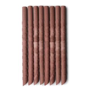 Nuuroo - słomki silikonowe zestaw rodzinny 8 PACK ADA Rosa Red Mimisia.pl
