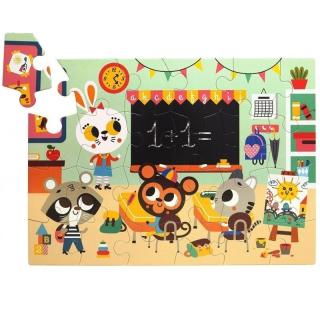 Petit Monkey - MAXI PUZZLE Wesołe zwierzęta - Szkoła Mimisia.pl