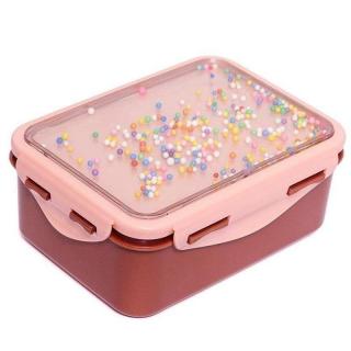 Petit Monkey - Śniadaniówka Lunchbox POPSICLES Desert Rose Mimisia.pl