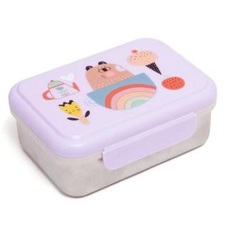 Petit Monkey - Śniadaniówka Lunchbox ze szlachetnej stali nierdzewnej Apple of My Eye Mimisia.pl
