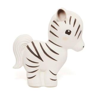Petit Monkey - Zebra Zippy gryzak z grzechotką 100% hevea Mimisia.pl