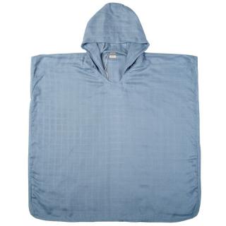 Petu Petu ponczo kąpielowe z kapturem muślin Dusty Blue 3-4 lata Mimisia.pl