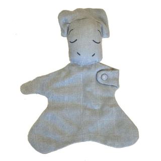 Petu Petu przytulanka doudou z zapachem mamy Dino Dusty Blue 40 cm Mimisia.pl
