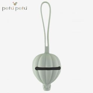 Petu Petu silikonowe etui pojemnik na smoczki Air Baloon Dusty Green Mimisia.pl