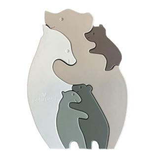 Petu Petu silikonowe puzzle układanka Bears Forest Mimisia.pl