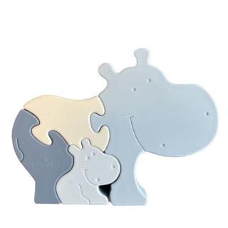 Petu Petu silikonowe puzzle układanka Hipo Blue Mimisia.pl