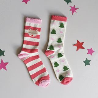 Rockahula Kids 2 pary skarpetek dziecięcych Christmas 3-5 lat Mimisia.pl