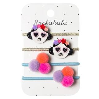 Rockahula Kids 4 gumki do włosów dla dziewczynki Dia De Los Muertas Mimisia.pl