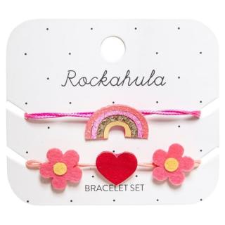 Rockahula Kids bransoletki dla dziewczynki 2 szt. Hippy Rainbow Mimisia.pl