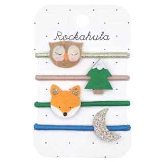 Rockahula Kids gumki do włosów dla dziewczynki 4 szt. Forest Friends Mimisia.pl