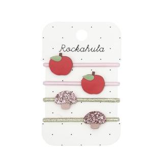 Rockahula Kids gumki do włosów dla dziewczynki 4 szt. Rosy Apple and Toadstool Mimisia.pl
