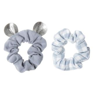Rockahula Kids gumki scrunchie do włosów dla dziewczynki 2 szt. Little Mouse Blue Mimisia.pl