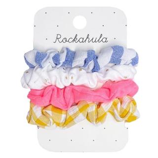 Rockahula Kids gumki scrunchie do włosów dla dziewczynki 4 szt. Miami Mimisia.pl