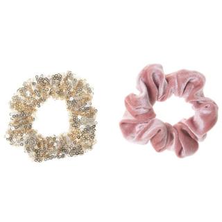 Rockahula Kids gumki scrunchies do włosów dla dziewczynki 2 szt. Sequin and Velvet Mimisia.pl