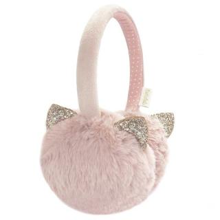 Rockahula Kids nauszniki zimowe dla dziewczynki Clara Cat Pink Mimisia.pl