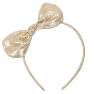 Rockahula Kids opaska do włosów dla dziewczynki Golden Bow Mimisia.pl