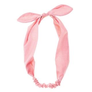 Rockahula Kids opaska do włosów dla dziewczynki Spotty Bow Pink Mimisia.pl