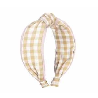 Rockahula Kids opaska do włosy dla dziewczynki Gingham Edged Headband Mimisia.pl