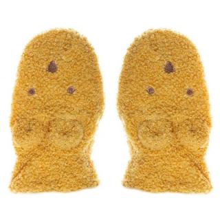 Rockahula Kids rękawiczki zimowe dla dziewczynki Billie Bear Ochre 7-10 lat Mimisia.pl
