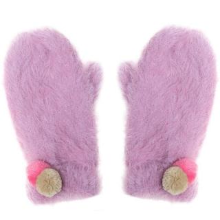 Rockahula Kids rękawiczki zimowe dla dziewczynki Fluffy Spot wiek 3-6 lat Mimisia.pl
