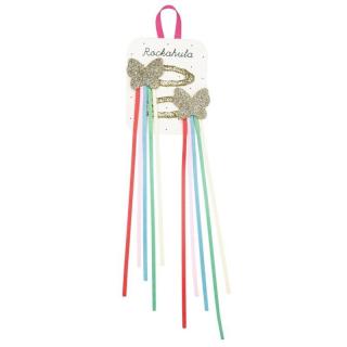 Rockahula Kids spinki do włosów dla dziewczynki 2 szt. Butterfly Streamer Mimisia.pl