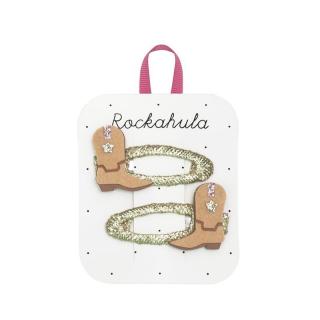 Rockahula Kids spinki do włosów dla dziewczynki 2 szt. Cowgirl Boots Mimisia.pl