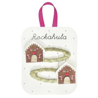 Rockahula Kids spinki do włosów dla dziewczynki 2 szt. Gingerbread House Mimisia.pl