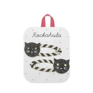 Rockahula Kids spinki do włosów dla dziewczynki 2 szt. Halloweenowe Kotki Mimisia.pl
