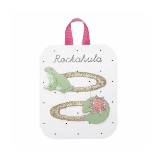 Rockahula Kids spinki do włosów dla dziewczynki 2 szt. Kiss A Frog Mimisia.pl