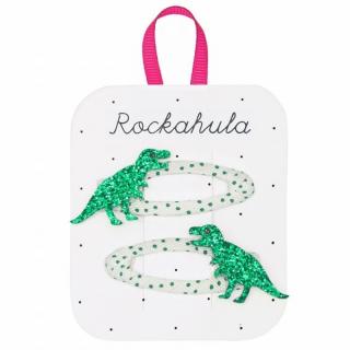 Rockahula Kids spinki do włosów dla dziewczynki 2 szt. Spotty T-Rex Mimisia.pl