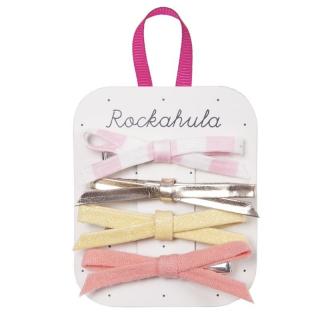 Rockahula Kids spinki do włosów dla dziewczynki 4 szt. Bonbon Skinny Bow Mimisia.pl