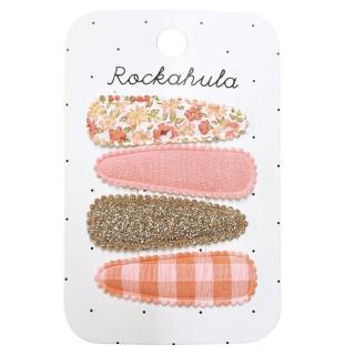Rockahula Kids spinki do włosów dla dziewczynki 4 szt. Caravan Fabric Mimisia.pl