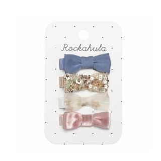 Rockahula Kids spinki do włosów dla dziewczynki 4 szt. Enchanted Mini Bow Mimisia.pl