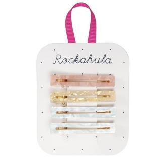 Rockahula Kids spinki do włosów dla dziewczynki 4 szt. Pastel Retro Acrylic Mimisia.pl