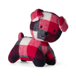 Snuffy - Check RED/BLUE przytulanka 30 cm Mimisia.pl