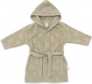 Szlafrok dziecięcy Terry 1-2 latka Miffy Jacquard Olive Green Mimisia.pl