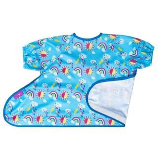 Tidy Tot - letni śliniak fartuszkowy do zestawu BLW Bib Sunny Rainbow Mimisia.pl