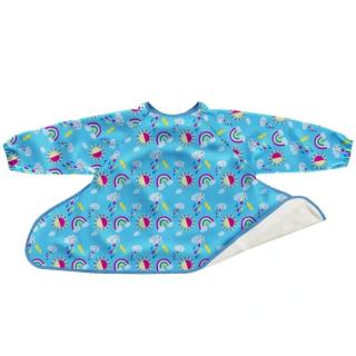 Tidy Tot - śliniak fartuszkowy do zestawu BLW Bib Sunny Rainbows Mimisia.pl