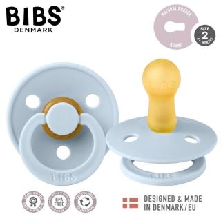 Topmark BIBS COLOUR 1 PACK BABY BLUE M Smoczek Uspokajający kauczuk Hevea