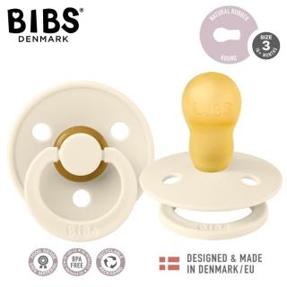 Topmark BIBS COLOUR 1 PACK IVORY L Smoczek Uspokajający kauczuk Hevea