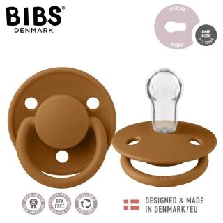 Topmark BIBS DE LUX CARAMEL Smoczek uspokajający silikonowy ONE SIZE