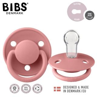 Topmark BIBS DE LUX DUSTY PINK Smoczek uspokajający silikonowy ONE SIZE