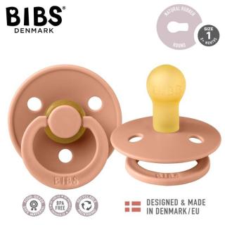 Topmark BIBS DUO COLOUR PEACH S Smoczek uspokajający kauczuk Hevea