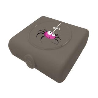 Topmark Carl Oscar Kids Sandwich Box Pojemnik na przekąski i kanapki Grey - Spider